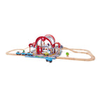 Hape Grand City Station-Package Dimensions: 24.4" L x 22.4" W x 6.3" H