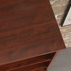 Sauder Affirm 2-Shelf Bookcase Hutch - Classic Cherry-Detailed instruction book for easy assembly