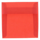 JAM Paper 6 x 6 Square Envelopes, Red Translucent Vellum, 250 Pack (PACV515H)-Primary red translucent envelope