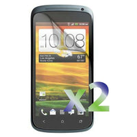 Exian HTC One S Screen Protector, 2 Pieces, Clear-Protects screen from scratches