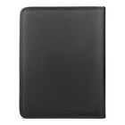 Bugatti Smooth Synthetic Leather Writing Case (WRC1512)-Inside secured document/tablet padded pocket with felt lining and accessory zippered pocket