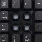 Adesso WKB-6010UB Wireless Spill Resistant 18-Key Numeric Keypad-Membrane key switches provide a better responsive and quieter typing experience lasting up to five million keystrokes