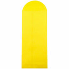 JAM Paper #12 Policy Business Coloured Envelopes - 4.75" x 11" - Yellow Recycled - 50 Pack-Size: #12 (4.75 x 11 inches)