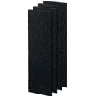 Fellowes Carbon Replacement Filter - Small - 4 Pack - For AeraMax 90/100/DX5-Carbon Filter removes odors and captures large airborne particulates