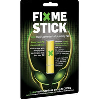 FixMeStick FMS9ZAF2GAM Virus Removal Device (PC Gaming), 3 Devices, 1 Year-Software