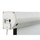 Grandview Cyber Series 100" 16:9 Motorized Projector Screen (CB-MIR100)-18" Black Drop between the bottom of the canister and the top of the Viewing Area