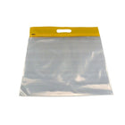 Sacs de rangement Zipafile, jaunes, 14" x 13", paquet de 25-Excellente solution pour l'organisation du matériel du centre d'apprentissage et idéale pour transporter les devoirs de lecture et les devoirs tout en protégeant les fournitures de l'usure