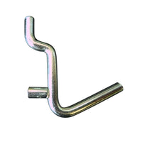 1-1/2" Short L-Shaped Pegboard Hook, 50 Pack-Multipurpose short utility pegboard hook