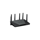 Synology RT6600AX Wi-Fi 6 AX 6600 Router-Antenna Type: 4x4 MIMO Omni-directional high-gain dipole (5GHz); 2x2 MIMO Omni-directional high-gain dipole (2.4GHz / 5GHz)