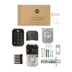 Yale 450 Assure Lock 2 Touch with Bluetooth - Keyfree - Satin Nickel-Set to Auto-Lock and Yale will lock the door behind you once DoorSense detects that the door is closed