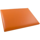 JAM Paper Italian Leather Portfolio With Snap Closure, 10.5 x 13 x 0.75, Orange, Sold Individually (2233320841)-Finish: Smooth