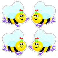 TREND enterprises Busy Bees Classic Accents Variety Pack - 2.25" x 39" - 12 Pack-Made of durable and reusable paper