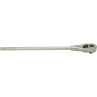 Gray Tools 3/4" Drive 32 Tooth Reversible Ratchet Head, And 20" Handle, Chrome Finish-Drive Size: 3/4"