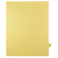Mark Maker Legal Tabs - Letter Size - Buff - 1/15th cut - 25 tabs per package - 5 packages Pack - Number 133-Buff SingleTabs
