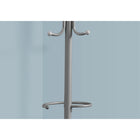 Monarch Specialties - 2163 Patere - Metal Argent-Ideal pour votre petite maison, appartement, condo ou dortoir ; le cintre s'integre parfaitement dans l'entree, le bureau ou le vestiaire