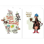 Rosedale Greeting Card, Birthday From All of Us, Humorous-Card shop quality greeting cards