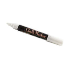 Marvy Uchida Broad-Point Liquid Chalk Markers - Erasable - Dustless - White - 2 Pack-Marker Tip: Broad Point (6mm)