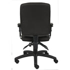 Nicer Furniture Fabric Ergonomic Task Chair with Loop Arms-Back tension adjustment knob for customized recline resistance