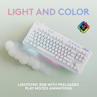 Logitech G713 LightSync RGB Wired Gaming Keyboard - Tactile Switch - White-Always On: You’re always ready to play, simple and worry-free, with wired USB-C keyboard connectivity