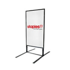 Futech RS001 - Porte-affiche d'extérieur résistant au vent, 24"L x 36"H, Noir-Taille du cadre : 24"L x 36"H; Taille totale : 44"H