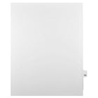 Mark Maker – Onglets séparateurs juridiques blancs, 1/25 onglets, format lettre, sans trous, numéro 195, 25/paquet-Onglets séparateurs blancs, 1/25 onglets
