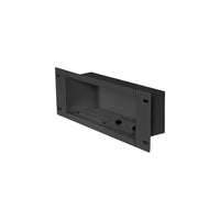 Peerless-AV IBA3AC Recessed Cable Management and Power Storage Accessory In-Wall Box, Black-Black
