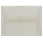 JAM Paper A2 Invitation Envelopes, 4.38 x 5.75, Platinum Translucent Vellum, 100 Pack (PACV616g)-Platinum silver