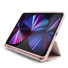 JCPal DuraPro Case with Pencil Holder for 12.9" iPad Pro (2021 Model) - Pink-Pink, Shock resistant