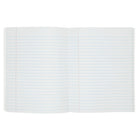 Merangue Composition Books - 9-3/4" x 7-1/2" - 200 Pages - Black - 6 Pack-Wide ruled (11/32-inch spacing) with vertical red line margin