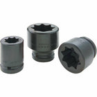 Gray Tools 1-5/16" X 3/4" Drive, 8 Point Regular Length, Impact Socket-Size: 1 5/16"