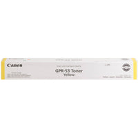 Canon GPR-53Y Toner Cartridge - Yellow-Toner Colour: Yellow
