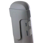 Clarity D704 DECT 6.0 40-dB Amplified/Low Vision Cordless Phone with CID Display - White-Dimensions: base: 2.2"(H) x 4.5"(W) x 4.3"(D), Handset: 7"(H) x 2.2"(W) x 1.5"(D)