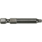 Apex 1/4" Square Recess Turned Body Power Bits, Square, #2 Tip, 1/4" Drive Size, 3-1/2" Length - 36 Pack-Drive Size 1/4"