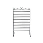 Futech Double-Sided Metal Countertop Accessories Rack, Black, 12 Hooks (A90)-Black metal construction