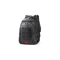 Samsonite 17" Tectonic Perfect Fit Laptop Backpack, Black/Red-SmartStrap slides over Upright handle for easy mobility