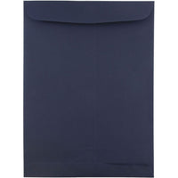 JAM Paper 9" x 12" Open End Catalog Envelopes, Navy Blue, 100 Pack (51287431f)-9" x 12"