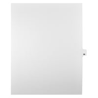 Mark Maker Legal Tabs - Letter Size - White - 1/25th cut - 25 tabs per package - 5 packages Pack - Number 89-White Single Tabs