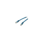 StarTech M45PATCH12BL 12' Cat 5e Molded Patch Cable, Blue-Dual RJ-45 Male connectors ensure seamless connectivity