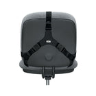 Fellowes Professional Series Back Support with Microban Protection-Tri-Tachment system ensures stability and eliminates the need for readjustment