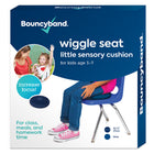 Bouncyband Little Wiggle Seat Sensory Cushion, Blue-Quietly enables movement, allowing students to be productive while working