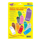 Trend Enterprises Pre-kindergarten - 2nd Grades Classic Accents, Crayon Colours, 216 Pack-Age group and grade: Ages 3–8 and grades pre-kindergarten - 2nd