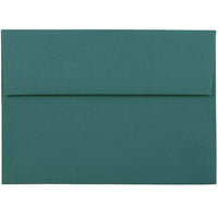 JAM Paper A7 Invitation Envelopes, 5.25 x 7.25, Teal Blue, 1000 Pack (21517152B)-Teal