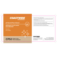 Coastwide Professional CP52 pH Neutral Floor Cleaner Concentrate Secondary Label-For use on a secondary container