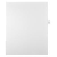 Mark Maker Legal Tabs - Letter Size - White - 1/15th cut - 25 tabs per package - 5 packages Pack - Number 141-White Single Tabs