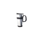 Timolino Java Travel Mug, Desert Silver, 16 fl. Oz.-Vacuum insulation keeps drinks hot, cold and fresh for hours. Electro-polished interior ensures clean tasting