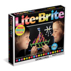 Lite Brite Light-Up Peg Board Game-Comes with 156 round pegs in white, yellow, blue, pink, orange and green, 1 transparent removable storage tray, two templates to follow on the tablet, Art Guide with nine additional designs