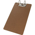 Merangue Hardboard Clipboard with Arch Clip - Legal - 9" x 15-1/2"-An economical choice