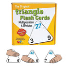 Wca The Original Triangle Flash Cards, Muntiplication & Division, 60 Pack (CRE4552)-Includes 20 flash cards, instructions