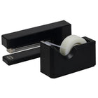 JAM Paper Office & Desk Sets, Stapler Tape Dispenser, Black (3378BK)-Colour: Black