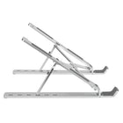 Targus AWE810GL Portable Adjustable Ergo Stand - Brushed Nickle-6 adjustable heights provide a customized viewing experience
